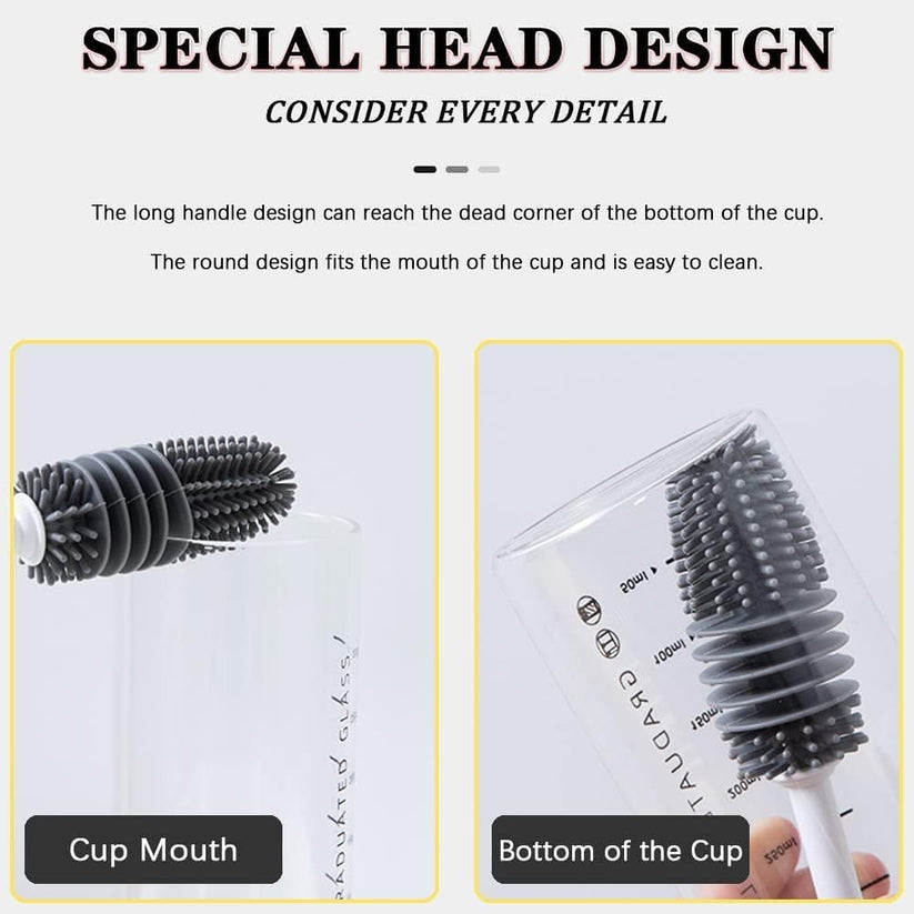 Silicone Bottle Cleaning Brush