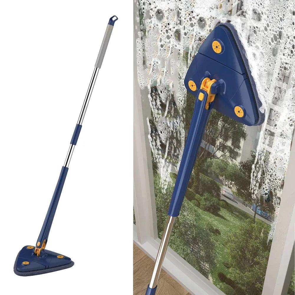 360° Rotatable Triangle Cleaning Mop With Twist Squeeze