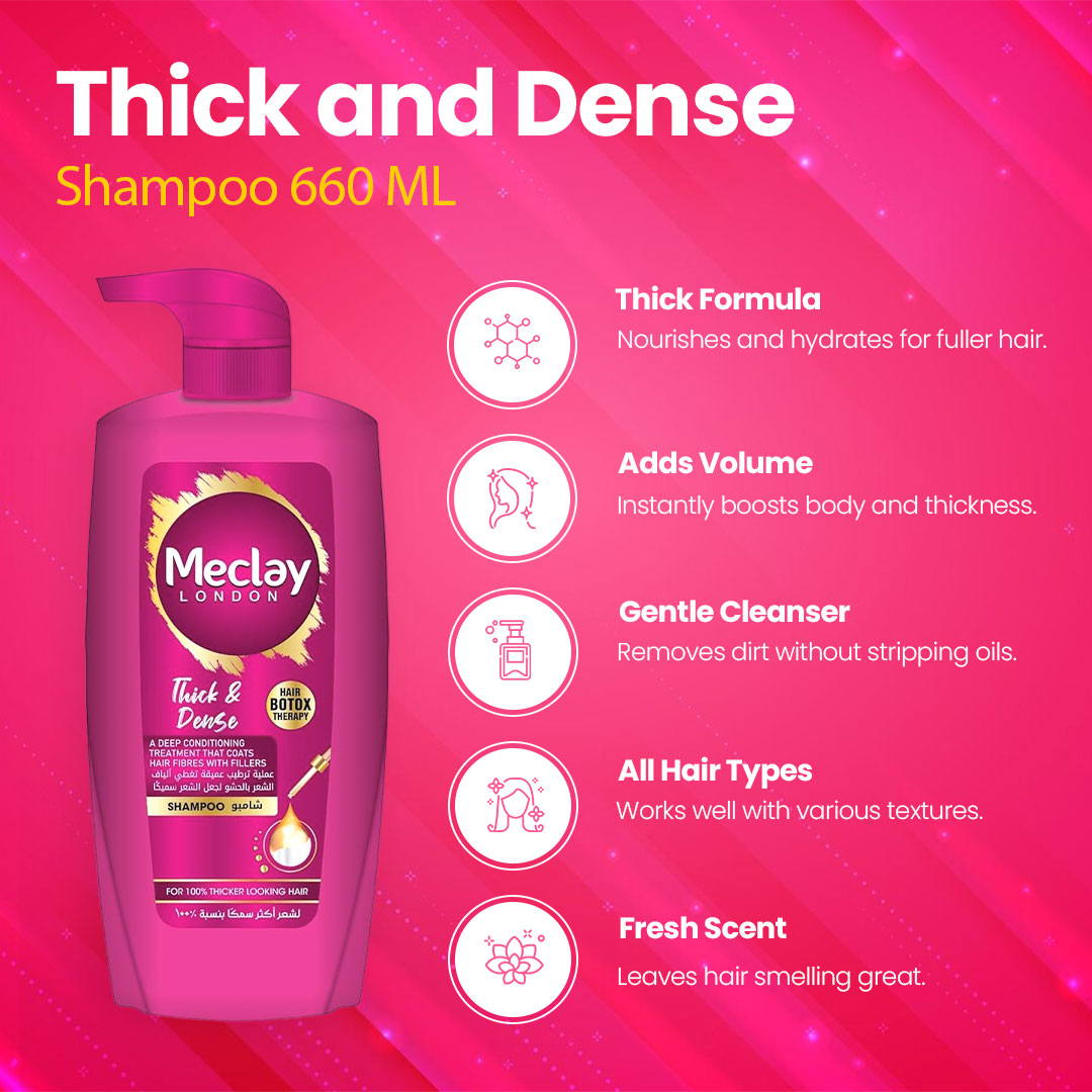 Meclay London Thick & Dense Shampoo