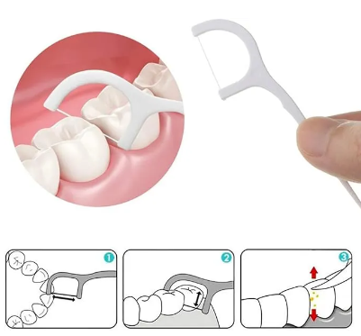 Dental Floss Toothpick