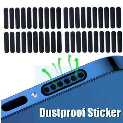 Mobile Phone Dustproof Net Sticker (30 Pcs)