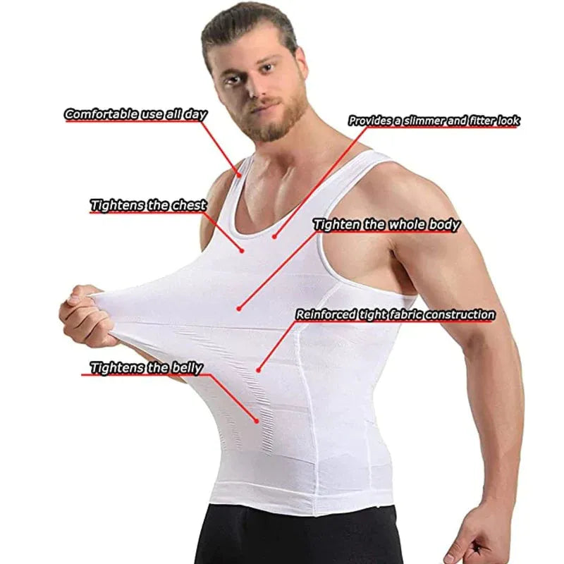 Slimming Men's Body Shaper 🏋️‍♂️💪