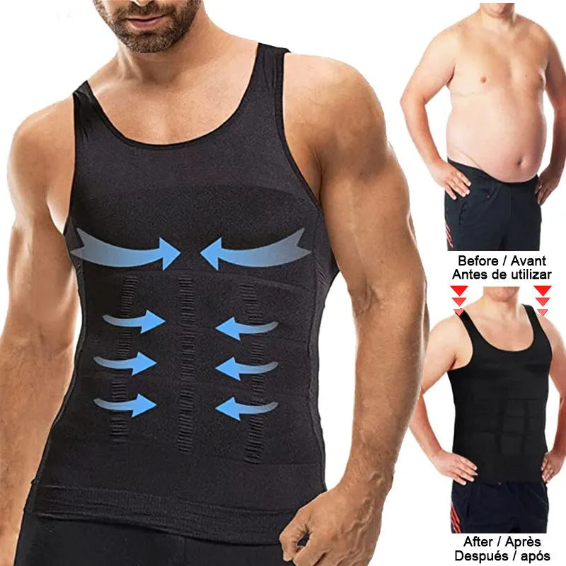 Slimming Men's Body Shaper 🏋️‍♂️💪