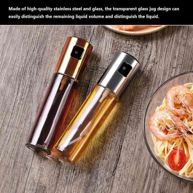 Stainless Steel Oil Spray Bottle