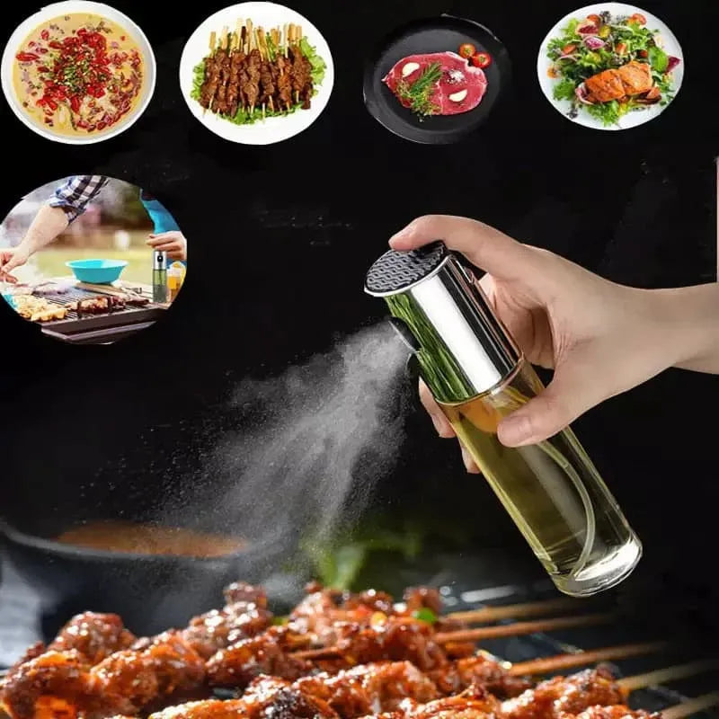 Stainless Steel Oil Spray Bottle