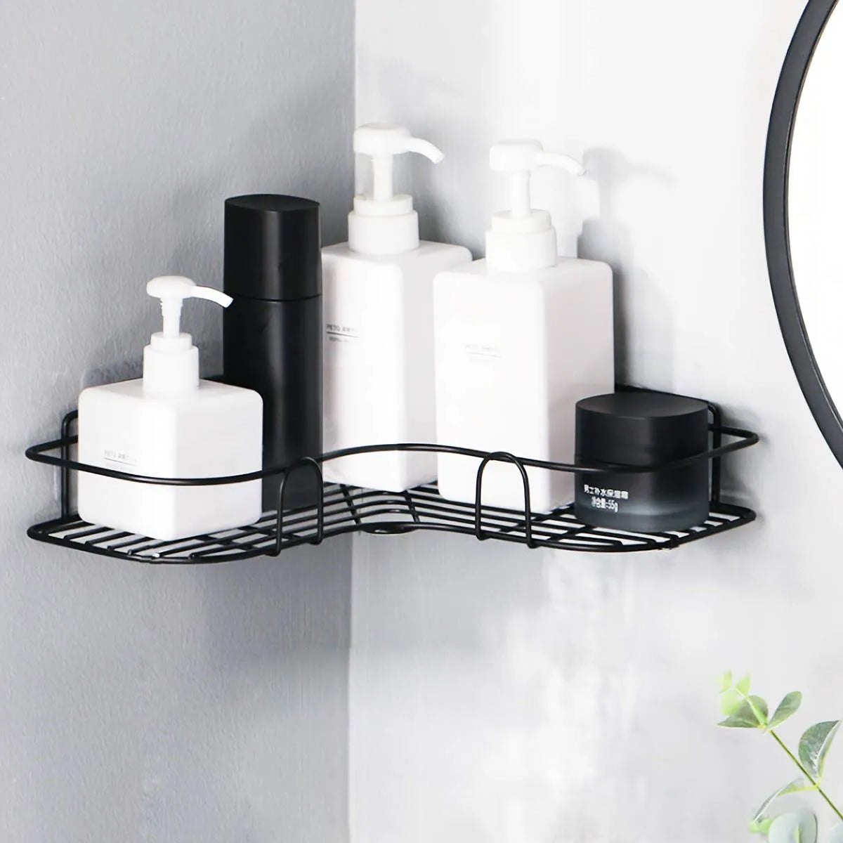 Self Adhesive Metal Corner Rack