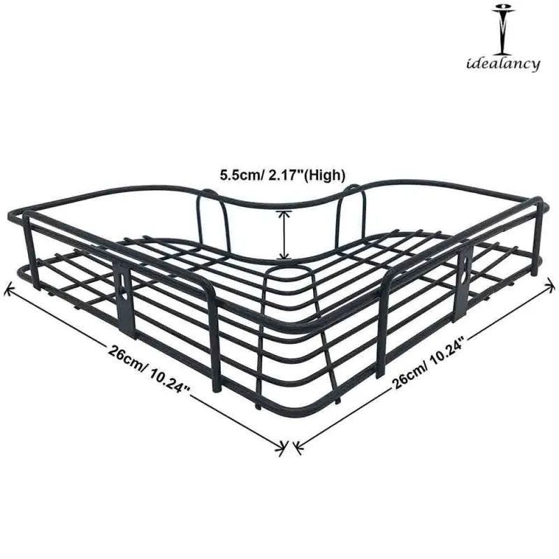 Self Adhesive Metal Corner Rack