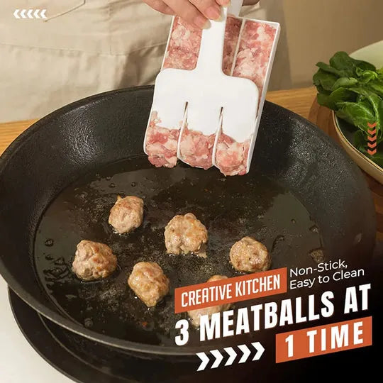 Kitchen Triple Meatball Maker