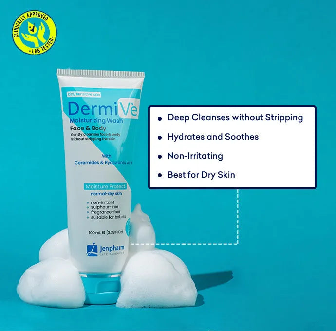 Dermive Moisturizer Face Wash