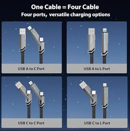 4-in-1 Charging Cables