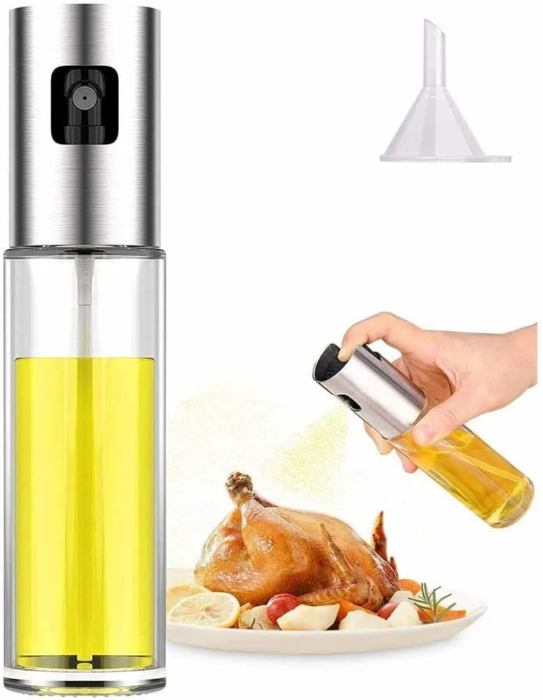 Stainless Steel Oil Spray Bottle