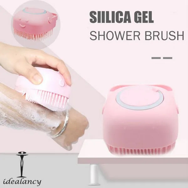 Silicon body cleaning brush